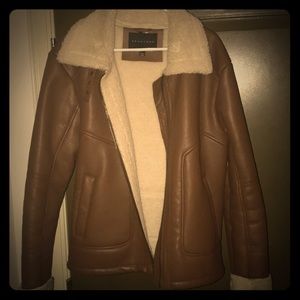 Sean John Brown Leather Jacket